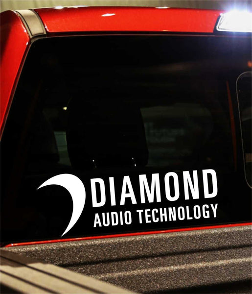 Diamond Audio decal, sticker, audio decal