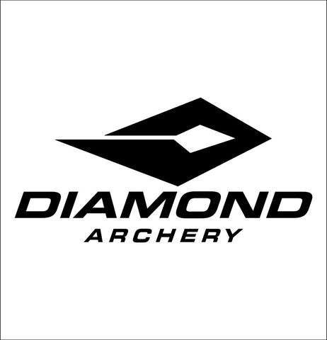 Diamond Archery decal, fishing hunting car decal sticker