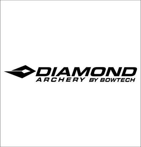 Diamond Archery decal, fishing hunting car decal sticker