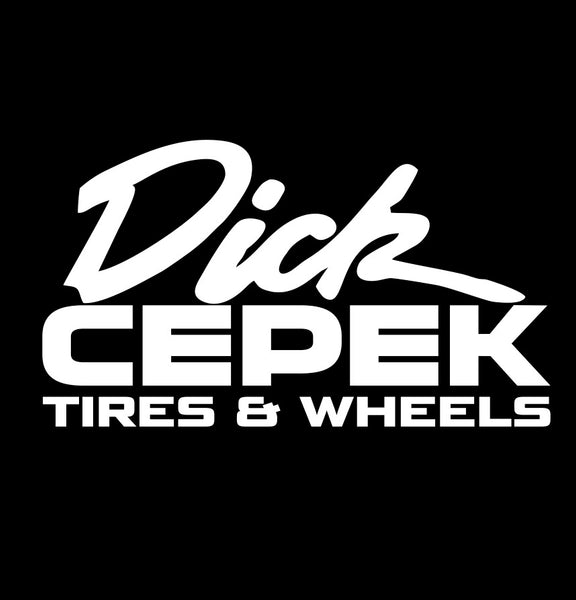 Dick Cepek decal, performance car decal sticker