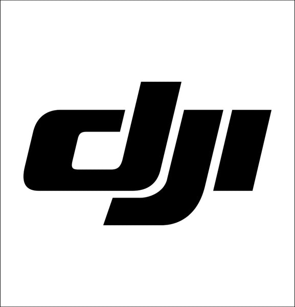 DJI decal, sticker, ski snowboard decal