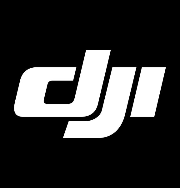 DJI decal, sticker, ski snowboard decal