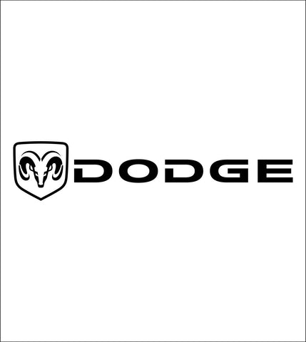 Dodge decal, sticker, car decal