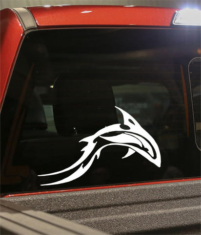 dolphin 2 flaming animal decal - North 49 Decals