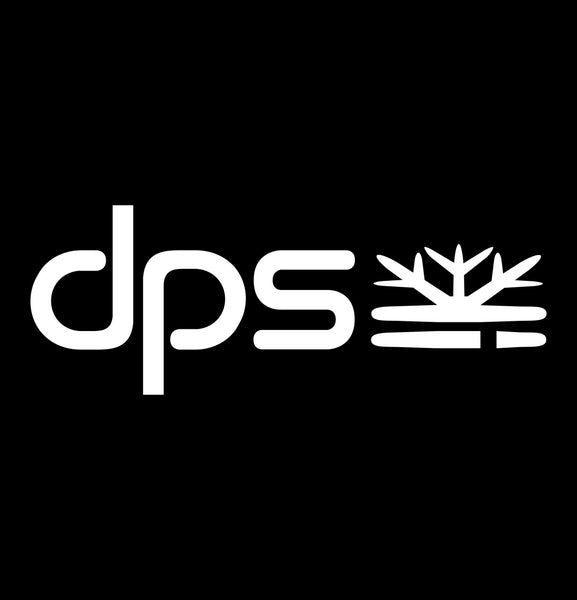 DPS Skis decal, ski snowboard decal, car decal sticker