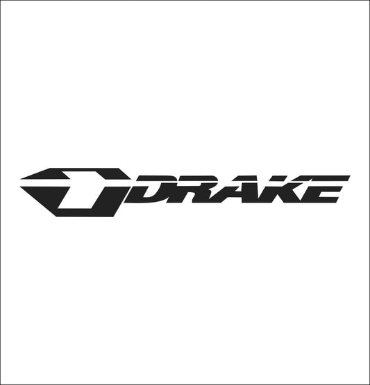 Drake Bindings decal, sticker, ski snowboard decal