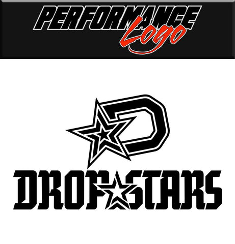 Dropstars Wheels decal, performance car decal sticker