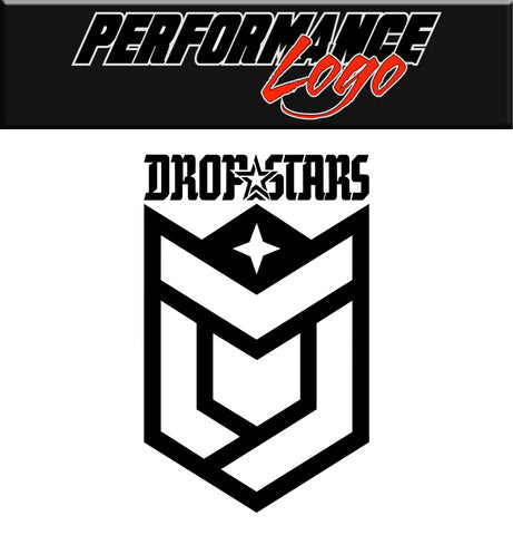 Dropstars Wheels decal, performance car decal sticker