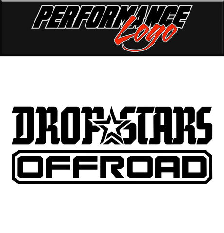 Dropstars Wheels decal, performance car decal sticker