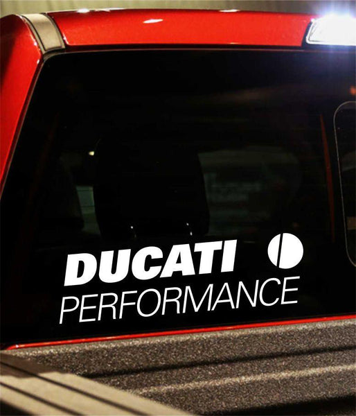 ducati performance logo decal - North 49 Decals