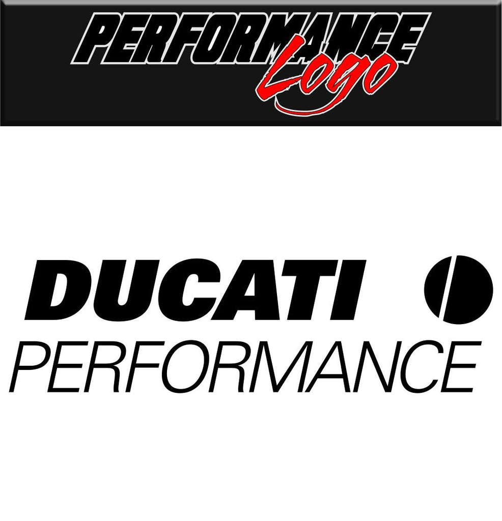Ducati decal performance decal sticker