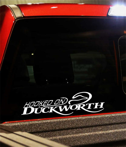 duckworth boats decal, car decal, fishing sticker