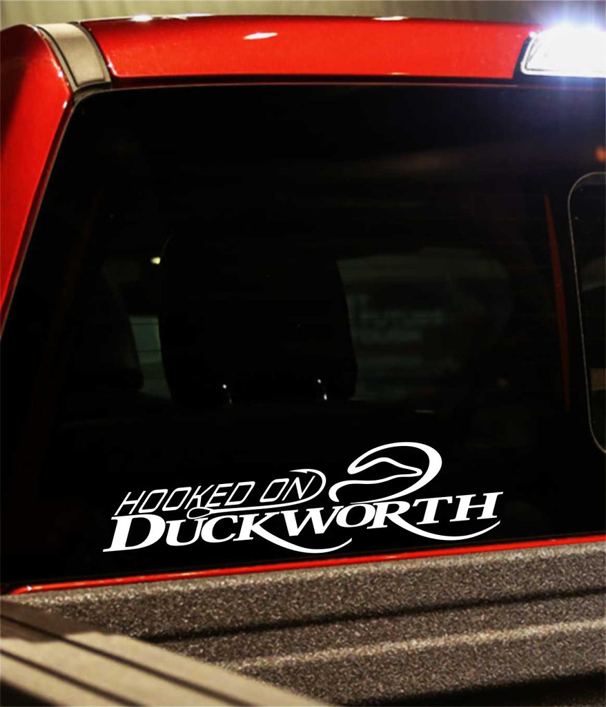 duckworth boats decal, car decal, fishing sticker