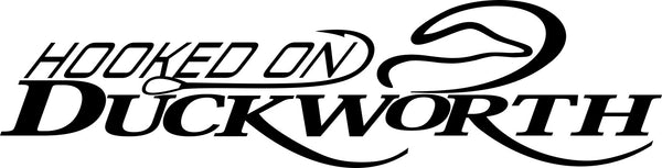 duckworth boats decal, car decal, fishing sticker