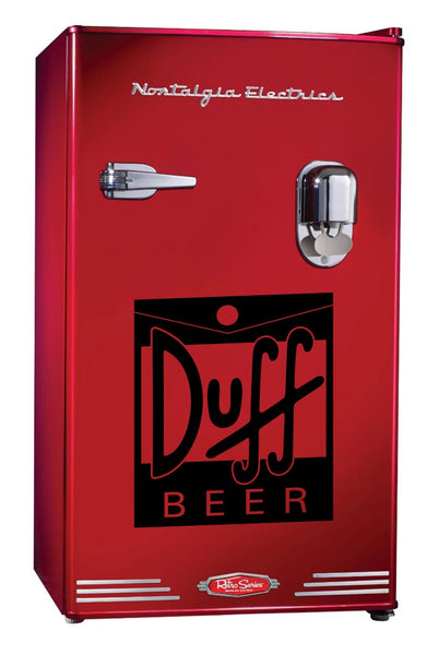 Duff Beer decal, beer decal, car decal sticker