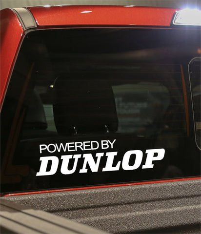 powered by dunlop golf decal - North 49 Decals