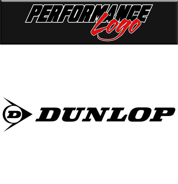 Dunlop decal performance decal sticker