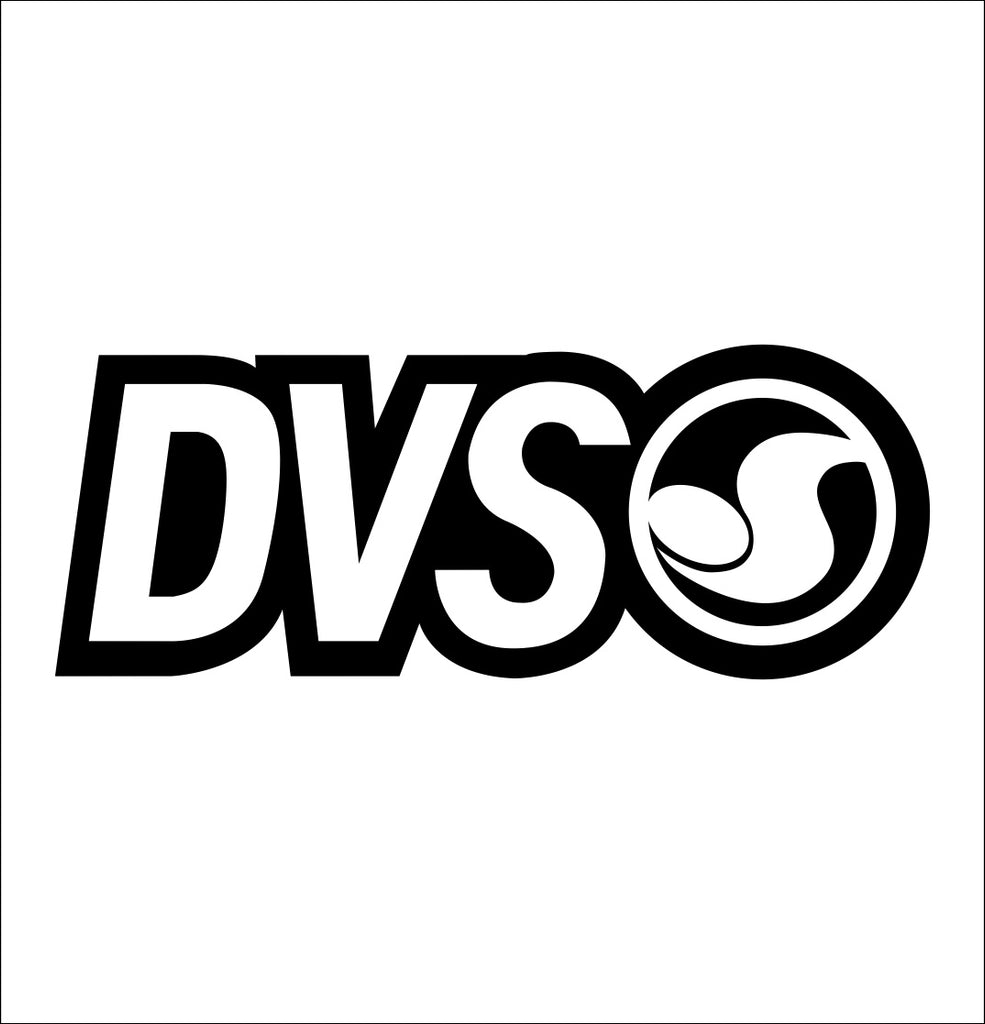 DVS Shoes decal, skateboarding decal, car decal sticker