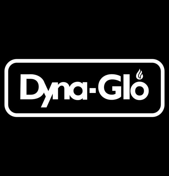 Dyna Glo decal, barbecue, smoker decals, car decal