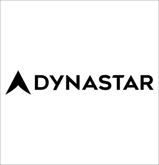 Dynastar decal, ski snowboard decal, car decal sticker