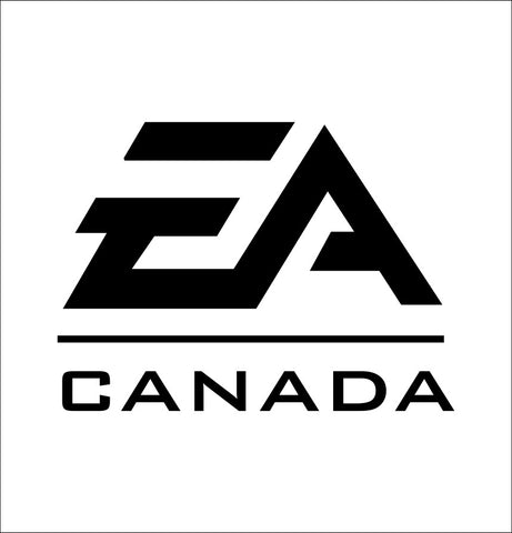 EA Canada decal, video game decal, sticker, car decal