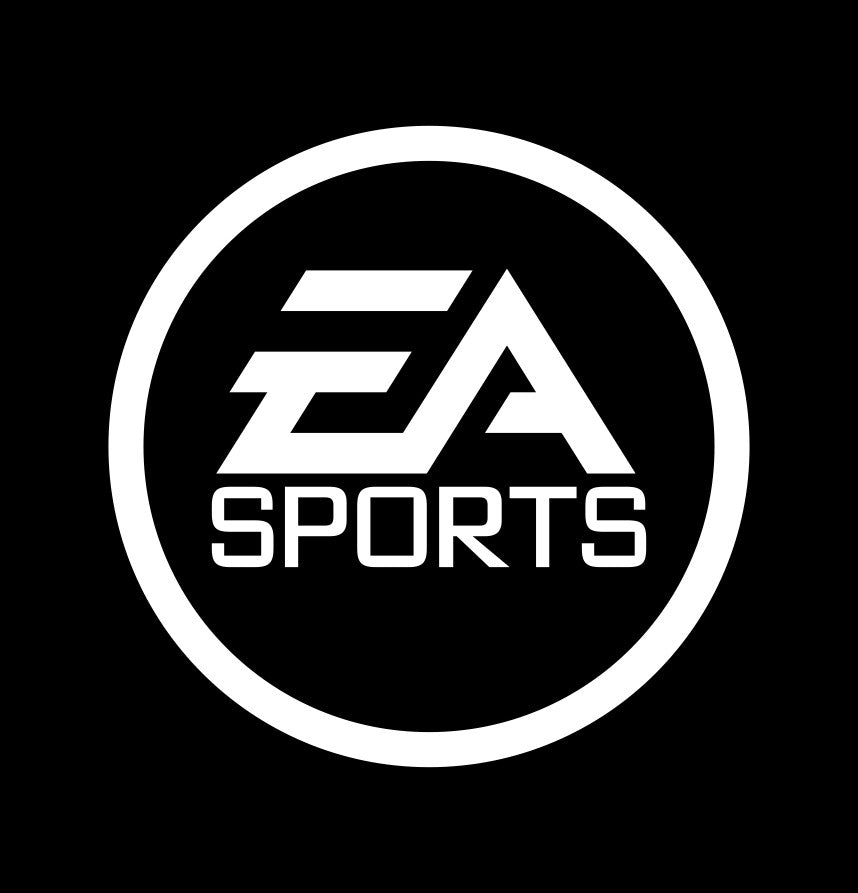 EA Sports decal, video game decal, sticker, car decal