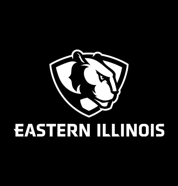 Eastern Illinois Panthers decal, car decal sticker, college football