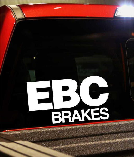 ebc brakes performance logo decal - North 49 Decals