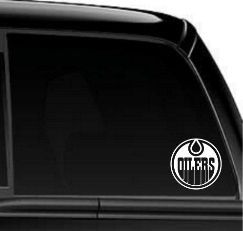 Edmonton Oilers decal, sticker, nhl decal