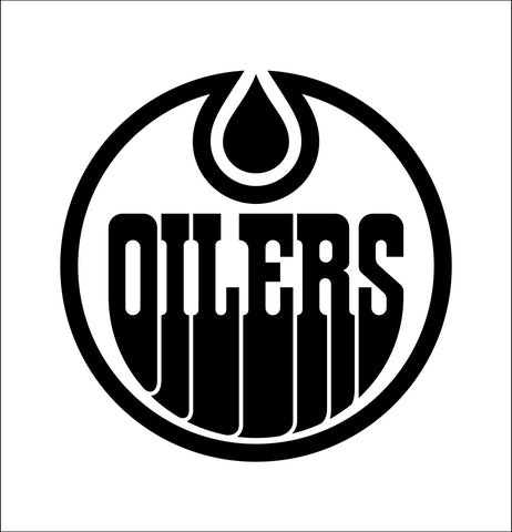 Edmonton Oilers decal, sticker, nhl decal
