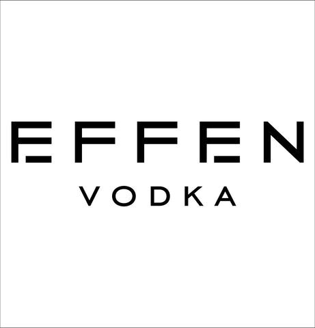 Effen decal, vodka decal, car decal, sticker