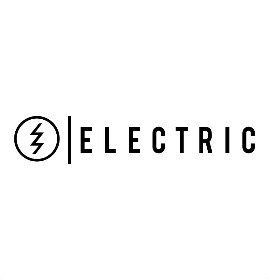 Electric California decal, sticker, ski snowboard decal