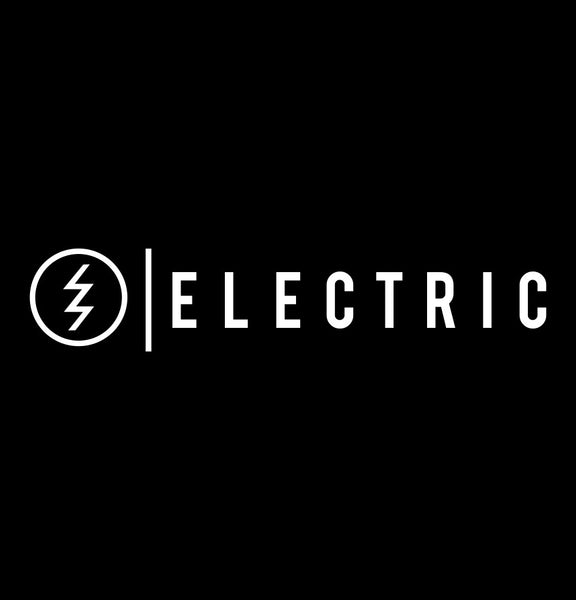 Electric California decal, sticker, ski snowboard decal