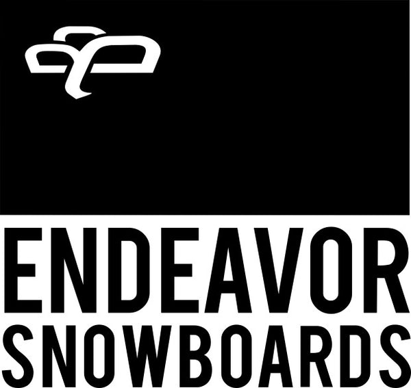 Endeavor Snowboards decal, sticker, ski snowboard decal