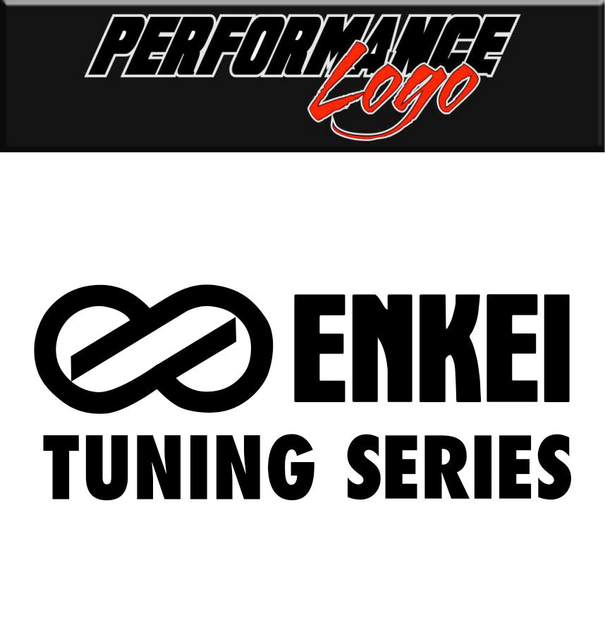 Enkei decal, performance car decal sticker