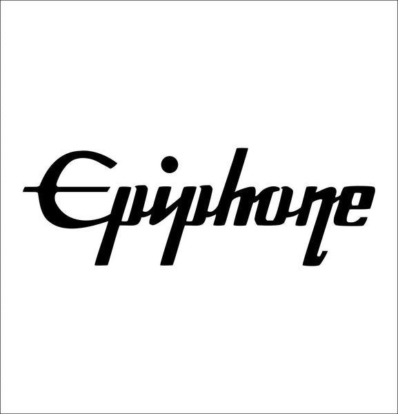 Epiphone decal, music instrument decal, car decal sticker