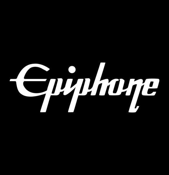 Epiphone decal, music instrument decal, car decal sticker
