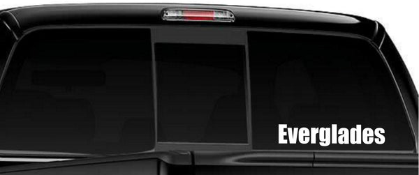 everglades boats decal, car decal, fishing hunting sticker
