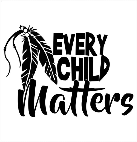 Every Child Matters B decal