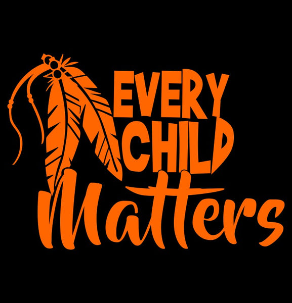 Every Child Matters B decal