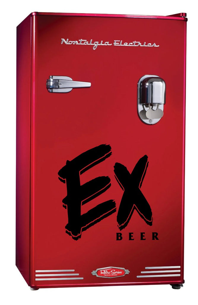 Ex Beer decal, beer decal, car decal sticker