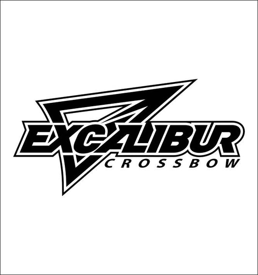 excalibur crossbow decal, sticker, fishing hunting decal car sticker
