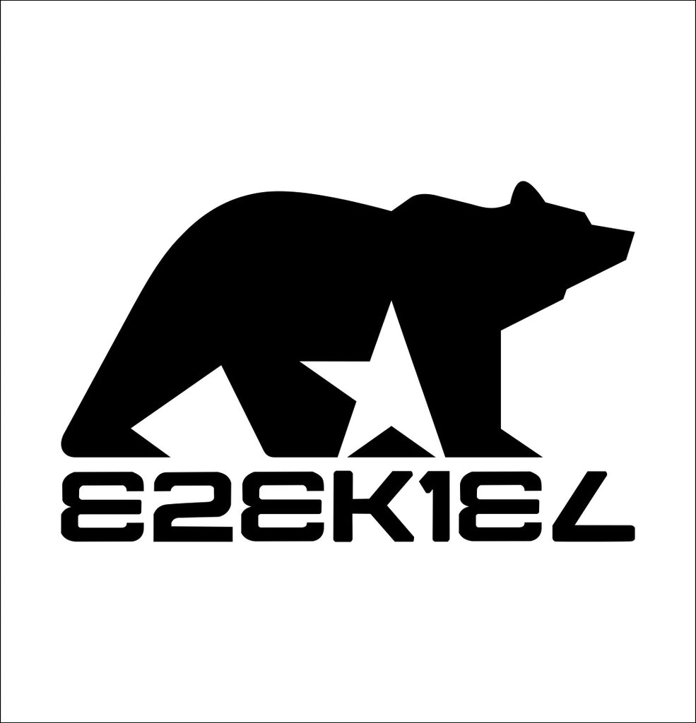 Ezekiel Clothing decal, skateboarding decal, car decal sticker