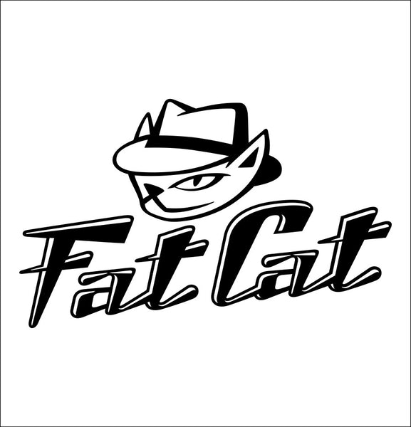Fat Cat Darts decal, darts decal, car decal sticker