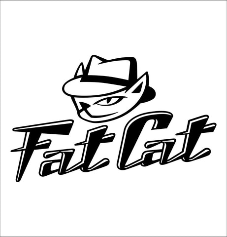 Fat Cat Darts decal, darts decal, car decal sticker