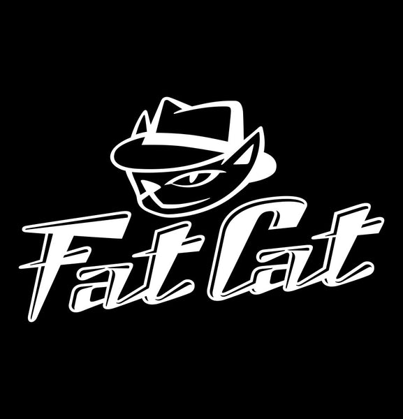 Fat Cat Darts decal, darts decal, car decal sticker