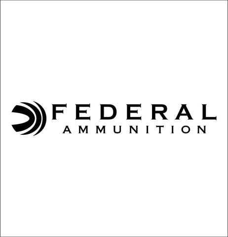Federal Ammunition decal, sticker, car decal