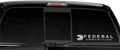 Federal Ammunition decal, sticker, car decal