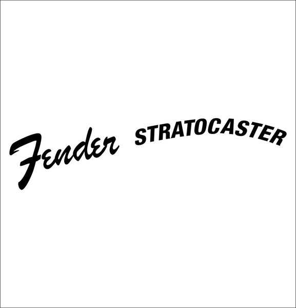 Fender decal, music instrument decal, car decal sticker