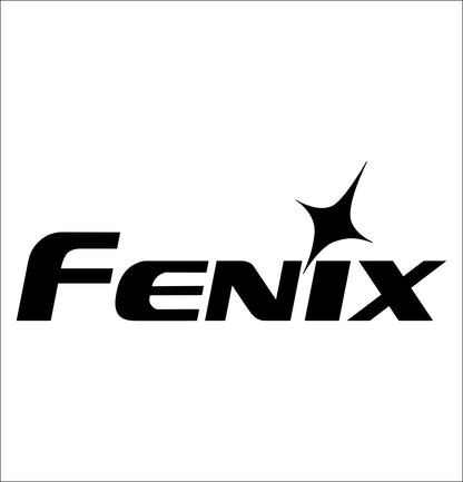 fenix light decal, sticker, fishing hunting decal car sticker